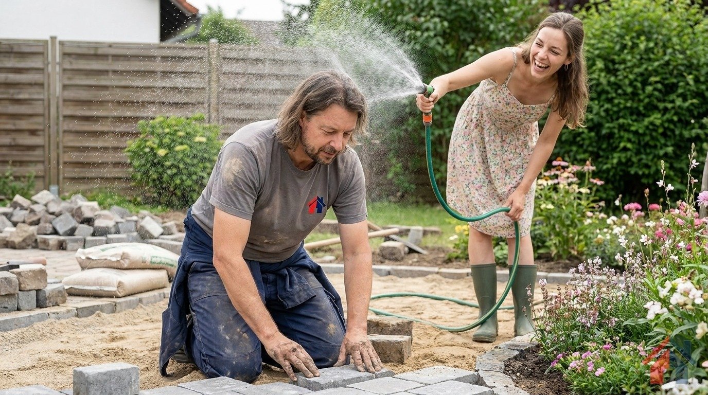 Gartendusche bauen – Montageteam Marx Berlin
