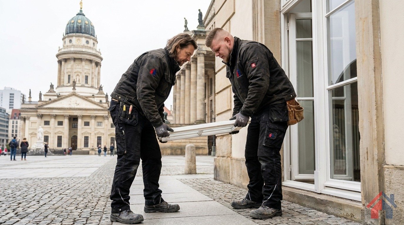 Montageteam Marx Berlin — Einblick in die Arbeit