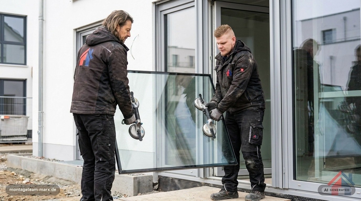 KI im Handwerk: Produktiver trotz Fachkräftemangel — Montageteam Marx Berlin