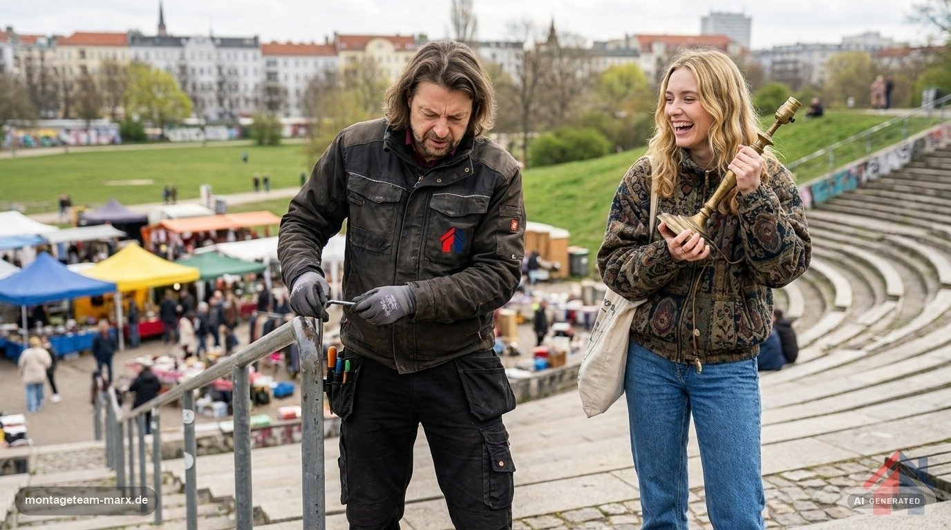 Montageteam Marx Berlin — Einblick in die Arbeit
