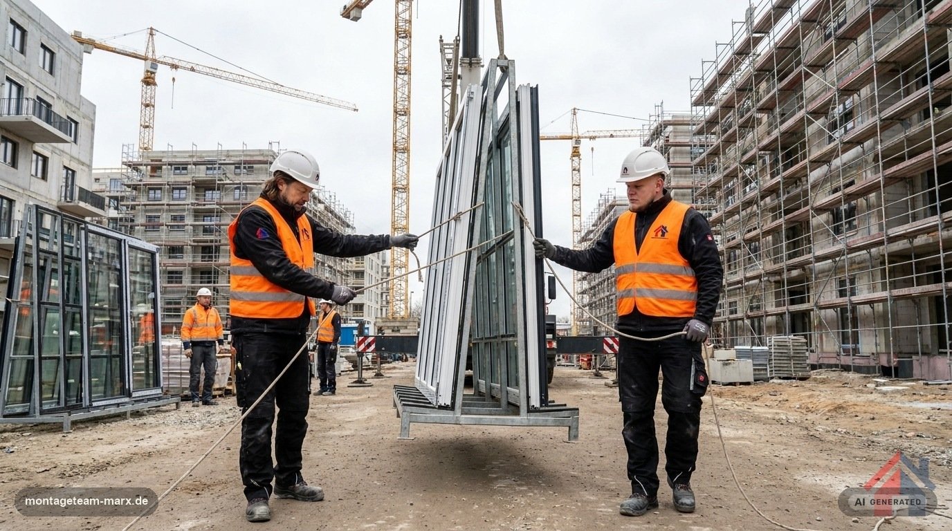 Montageteam Marx Berlin — Einblick in die Arbeit