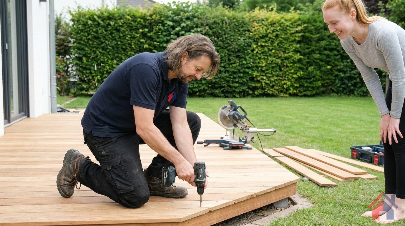 Terrasse verlegen – Montageteam Marx Berlin
