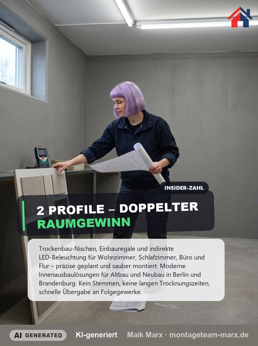 Trockenbau-Nischen: Mehr Raum, mehr Charakter