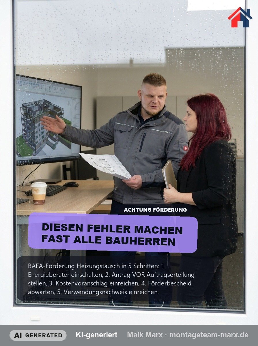 BAFA-Förderung Heizungstausch: 5 Schritte zum Antrag