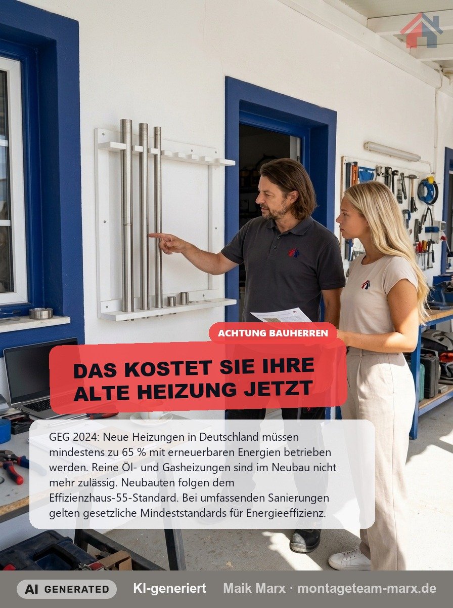 GEG 2024: Die wichtigsten Heizungs-Pflichten für Bauherren