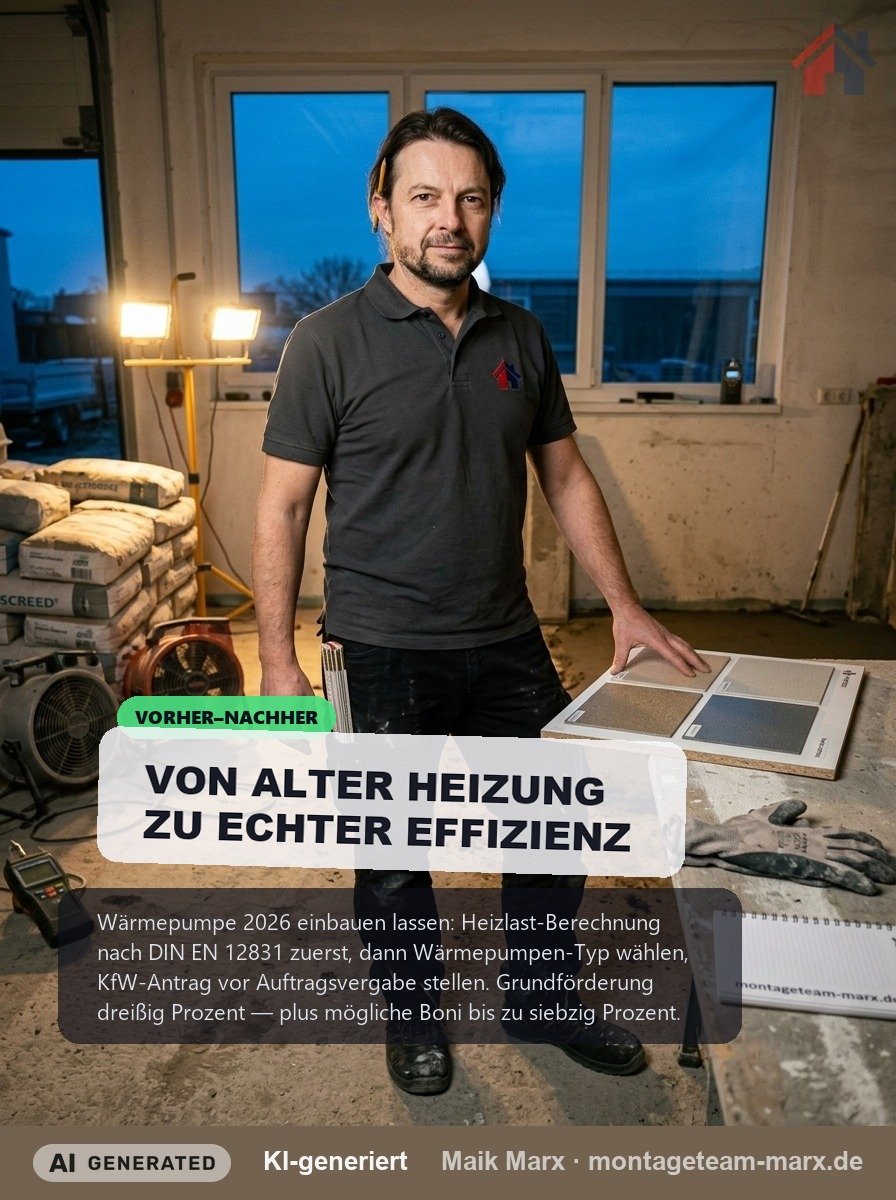 Wärmepumpe 2026: Was Sie vor dem Einbau wissen müssen