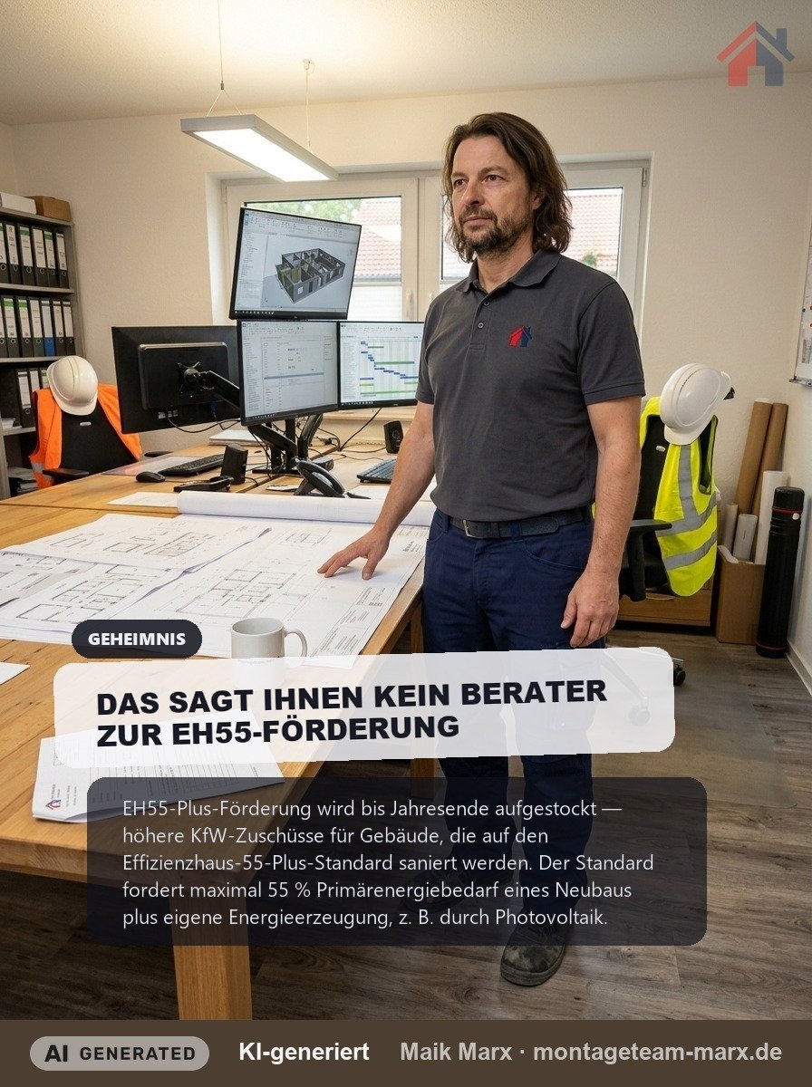 EH55-Plus-Förderung: Jetzt noch die Aufstockung sichern