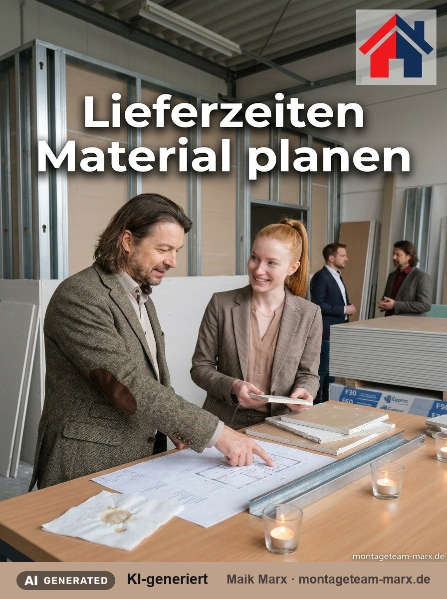 Lieferzeiten Sanitär: Material rechtzeitig sichern