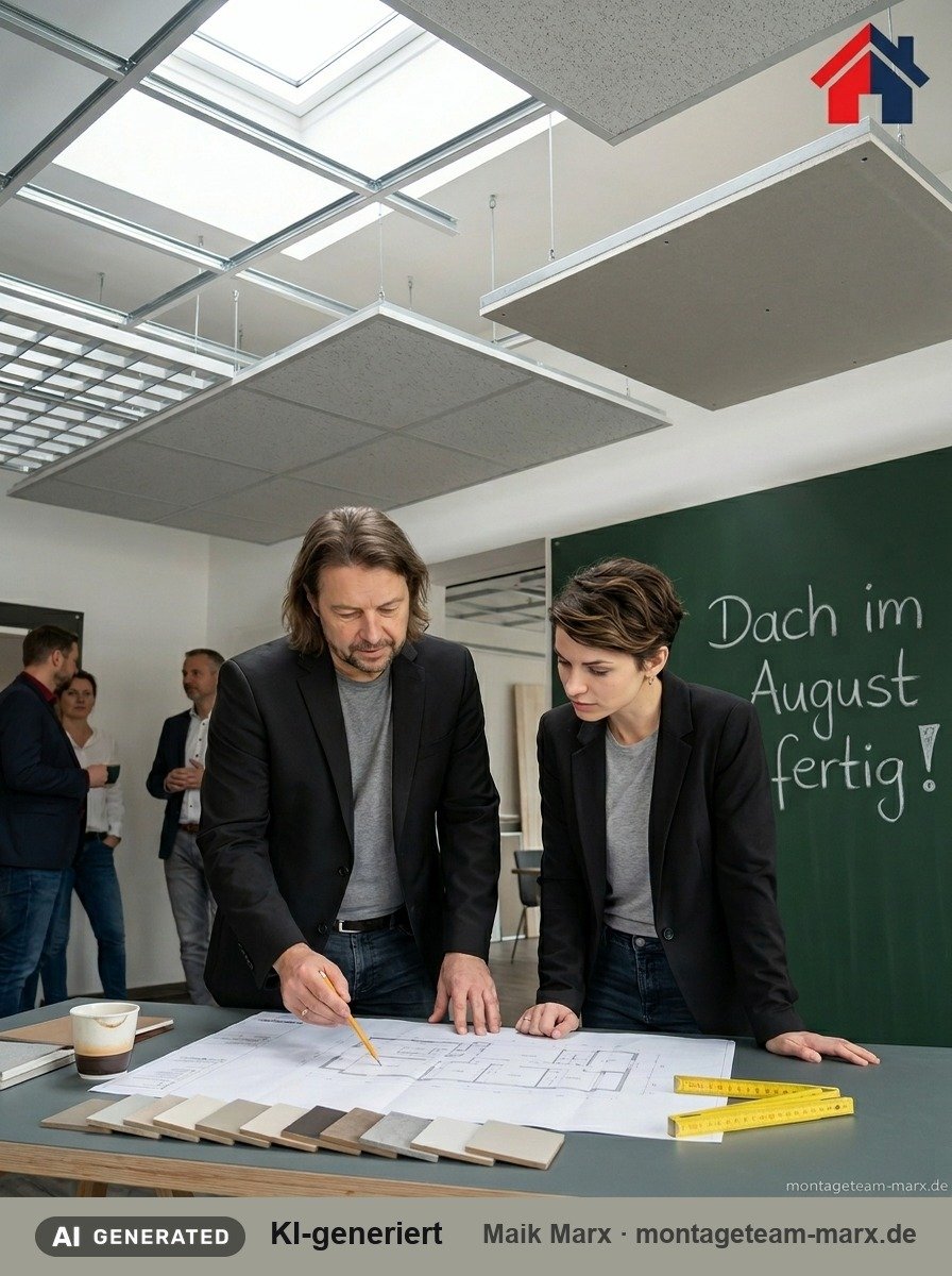 Dachsanierung Grundschule: Im August läuft alles