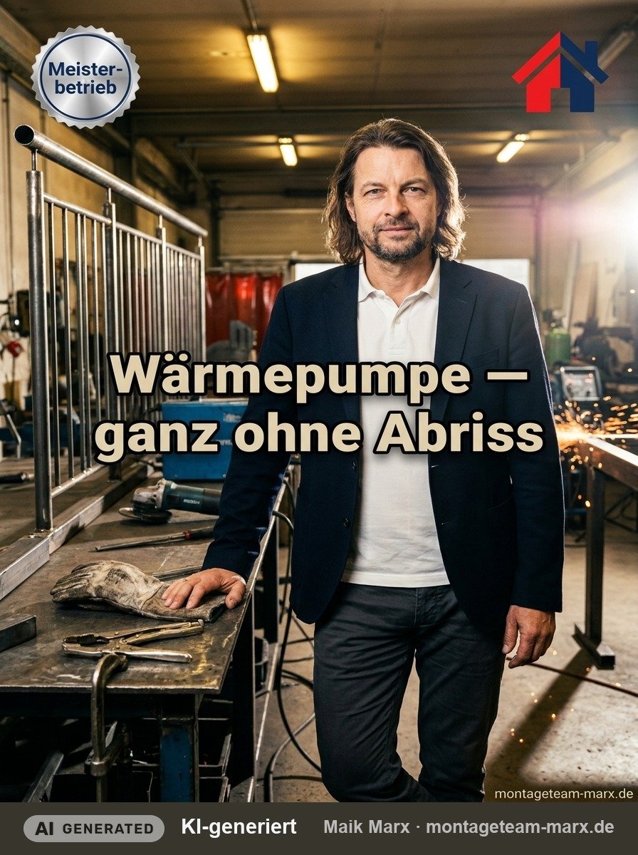Wärmepumpe: Auch ohne Komplettsanierung möglich