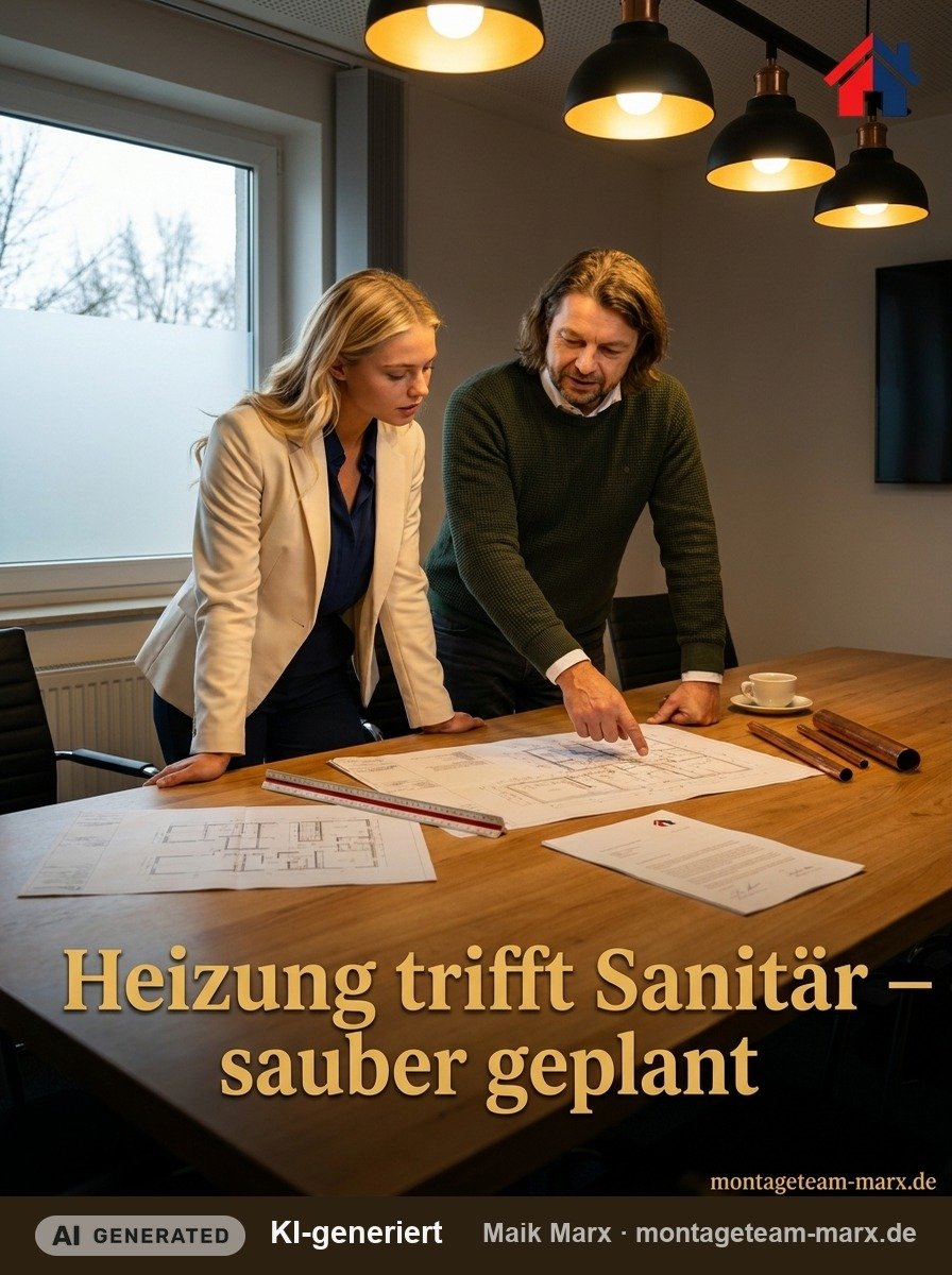 Heizung & Sanitär: Schnittstellen sauber geplant