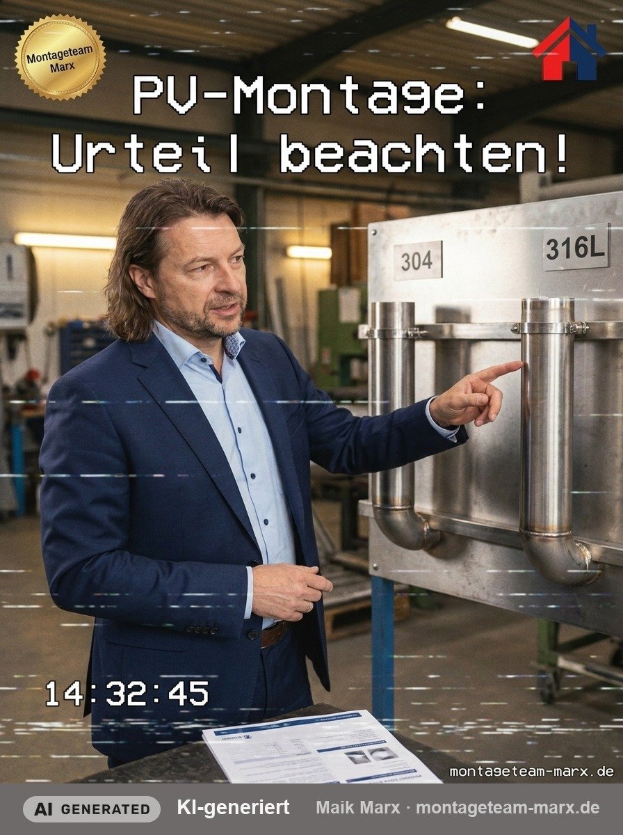 PV-Montage: Neues Urteil – was Bauherren jetzt wissen müssen