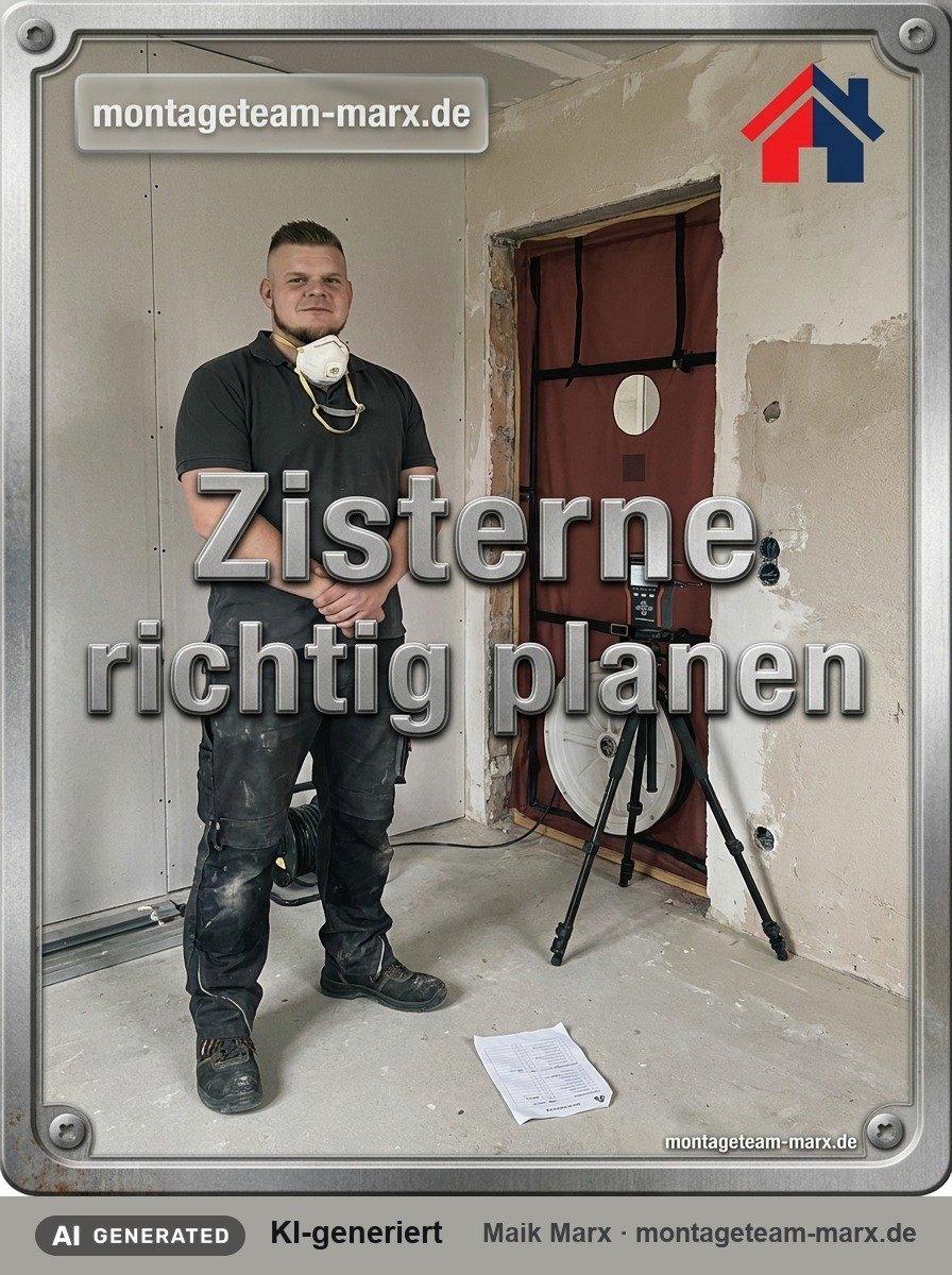 Regenwasser-Zisterne: So planen Sie richtig