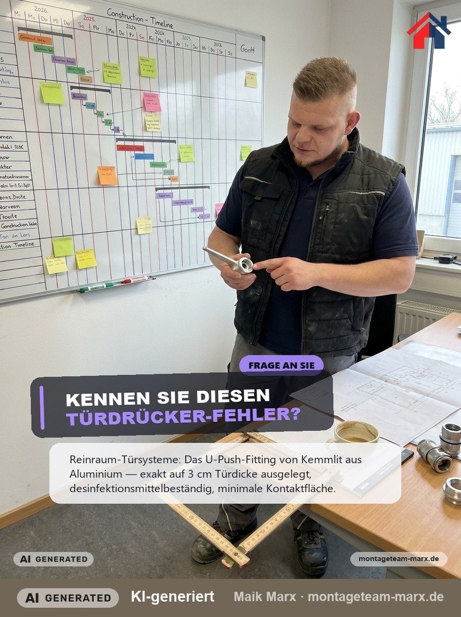 Reinraum-Türsysteme: Die kniffligen Sanitär-Details