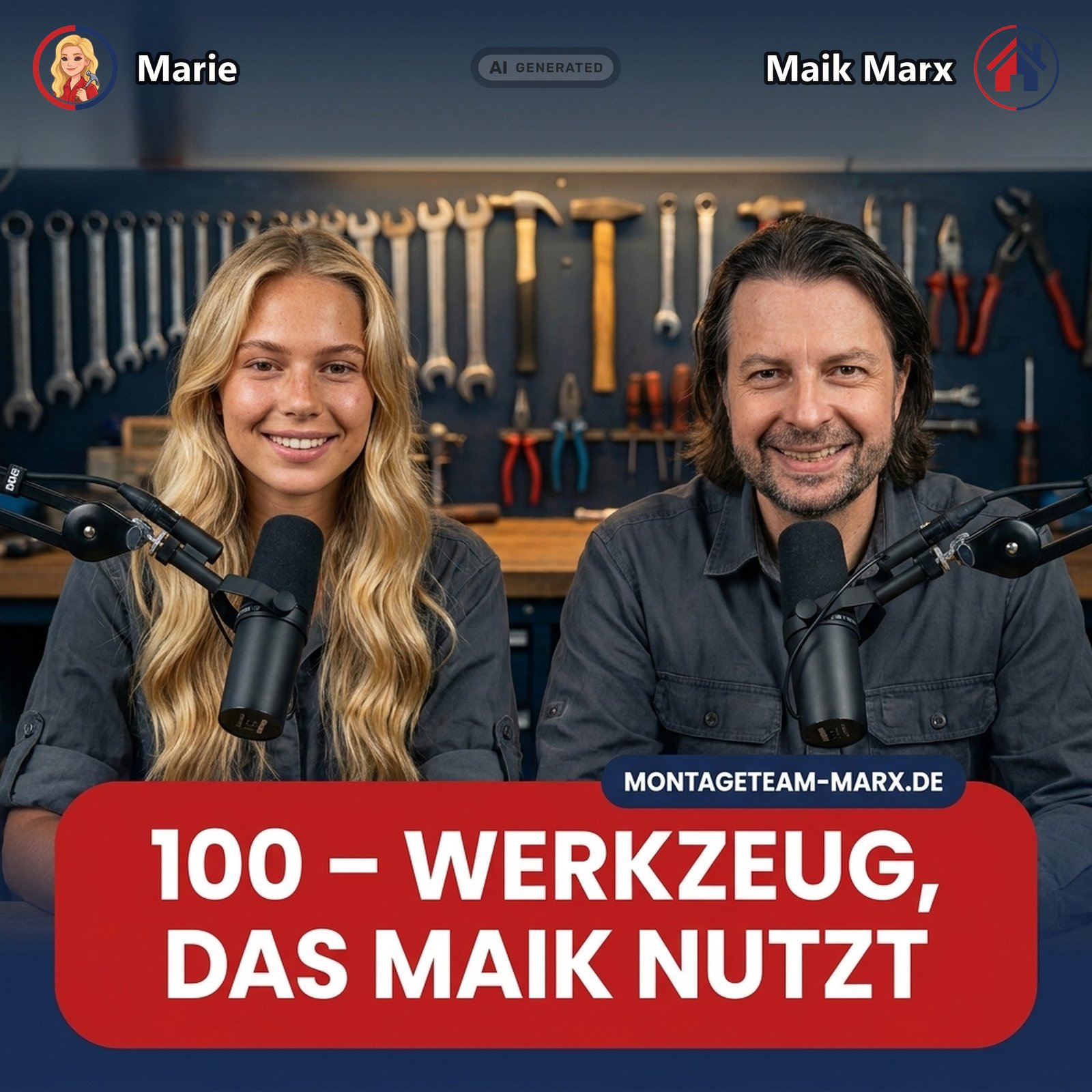 Cover der Podcast-Folge 100: Werkzeug das Maik nutzt