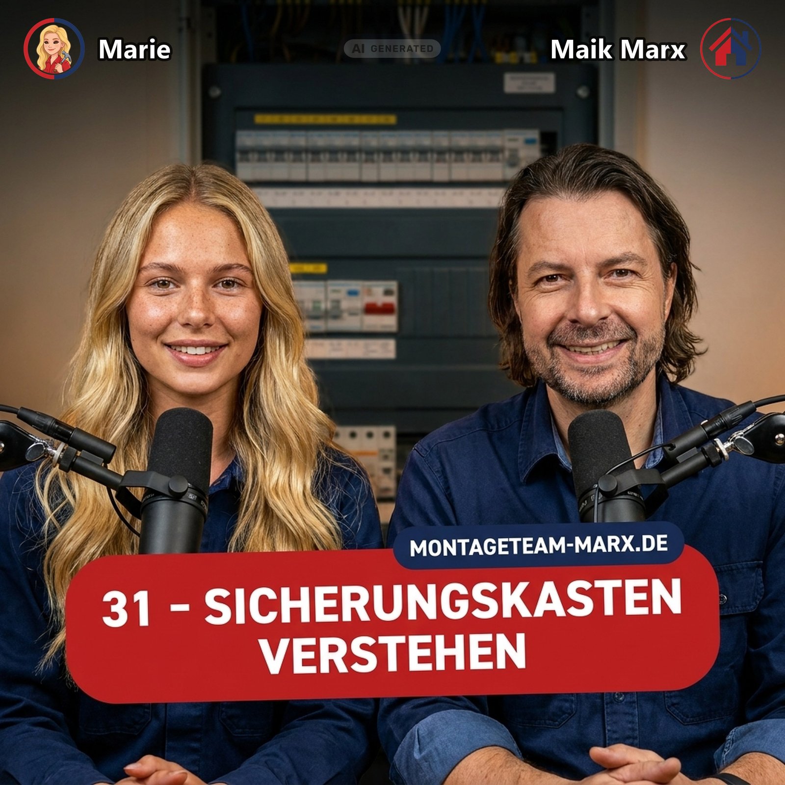 Cover der Podcast-Folge 31: Sicherungskasten verstehen — wann zum Profi