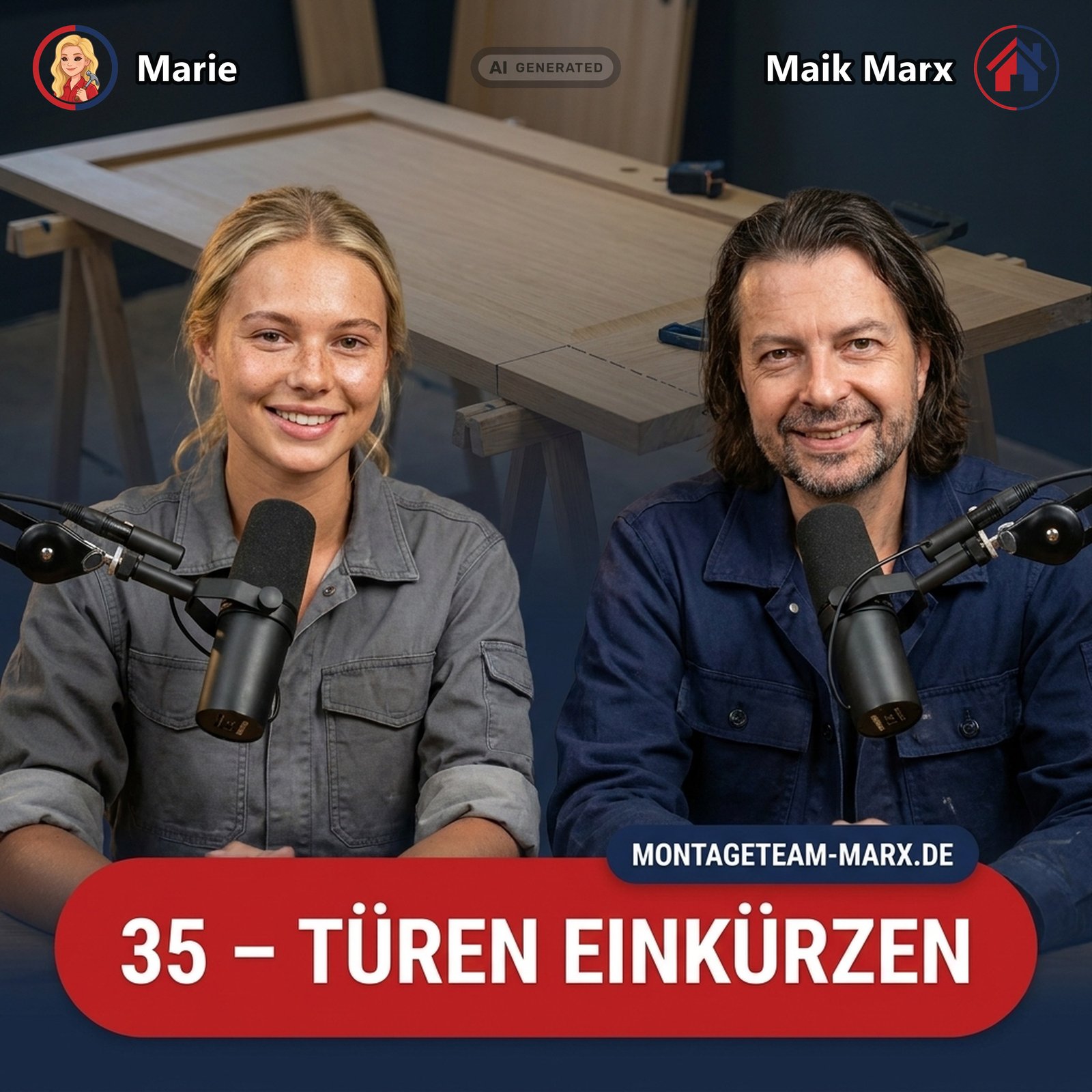 Cover der Podcast-Folge 35: Türen einkürzen