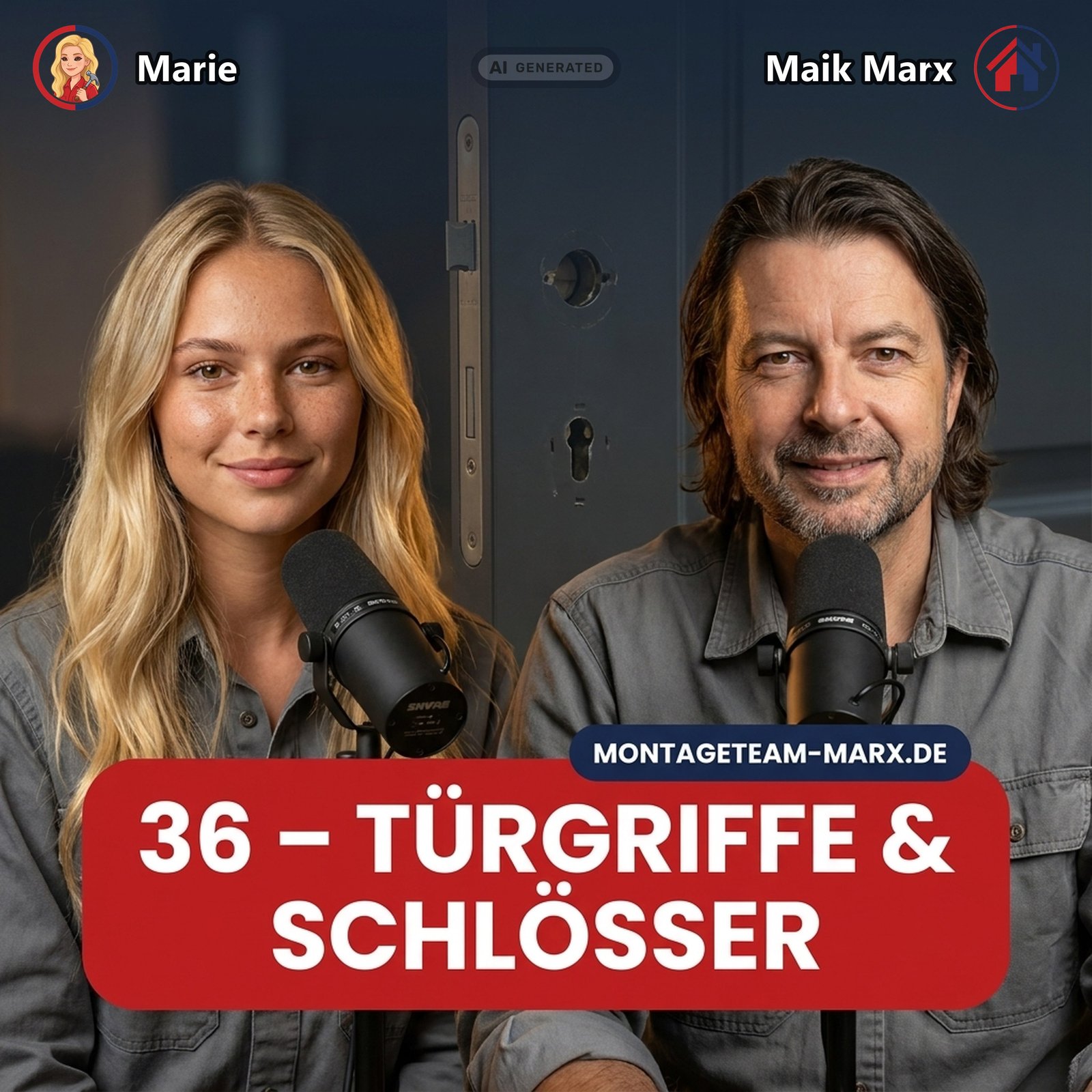 Cover der Podcast-Folge 36: Türgriffe und Schlösser wechseln