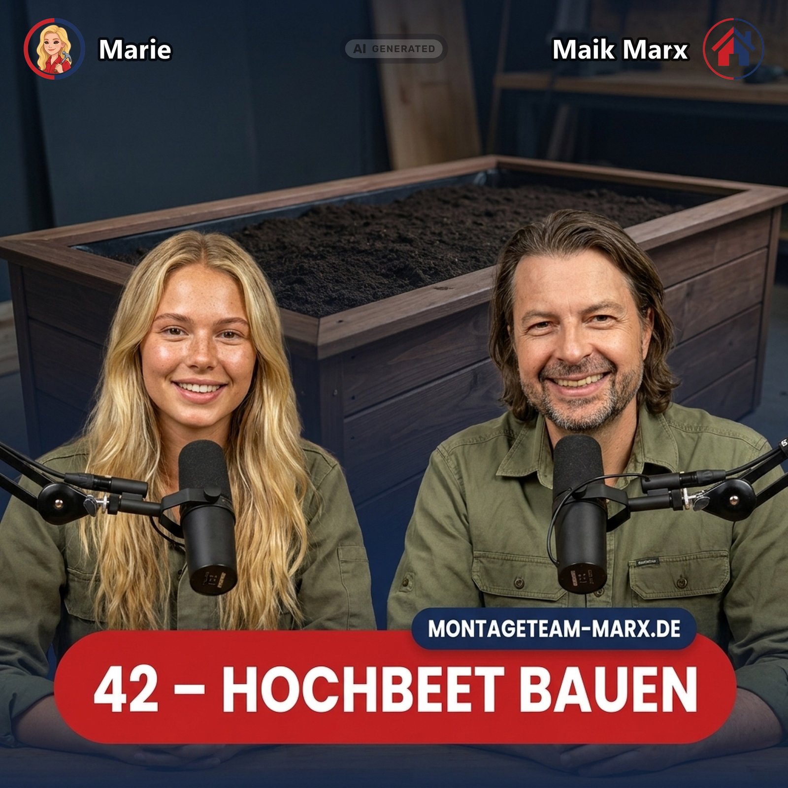 Cover der Podcast-Folge 42: Hochbeet bauen