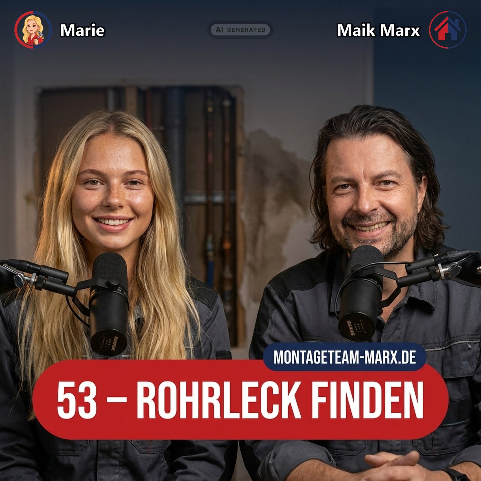 Cover der Podcast-Folge 53: Rohrleck finden