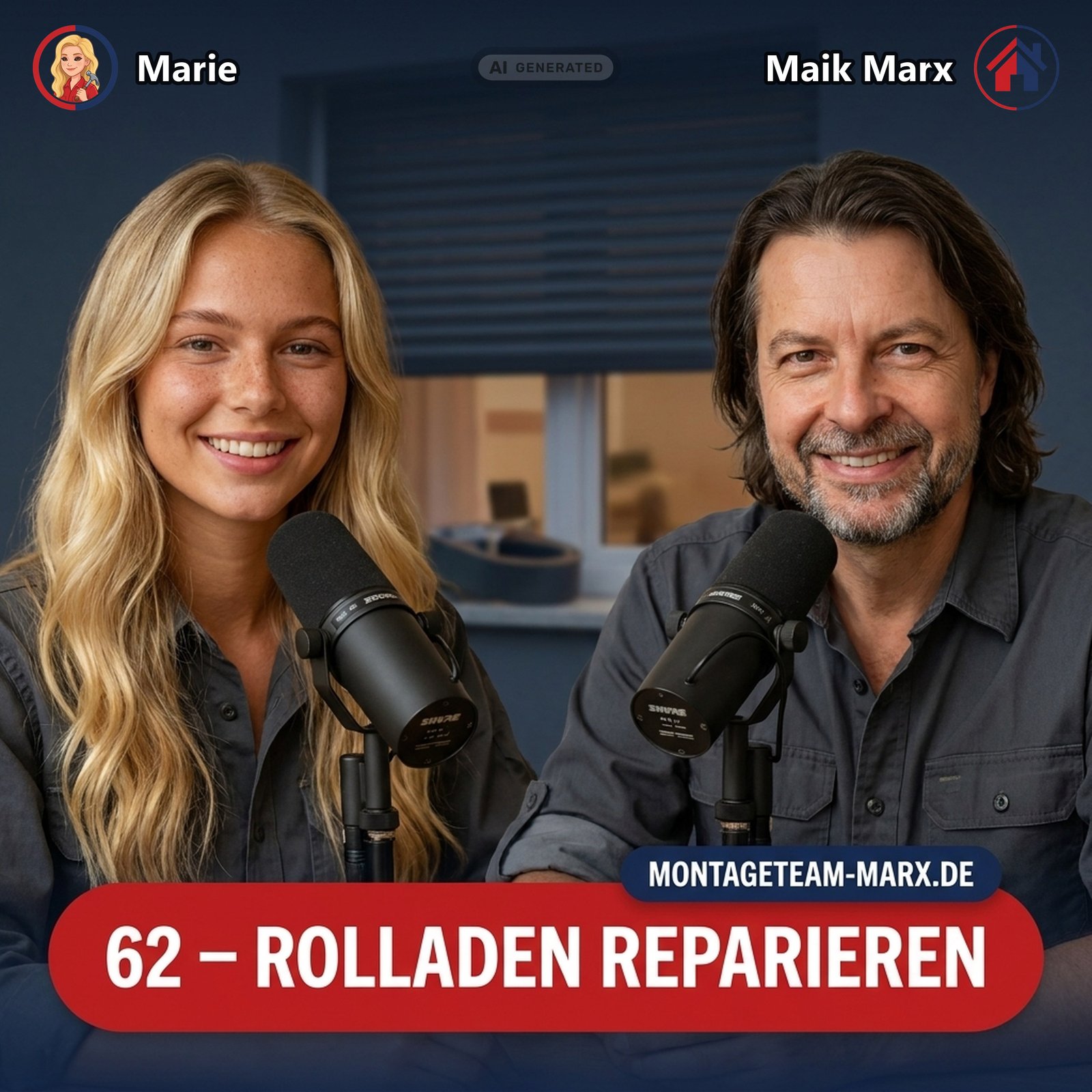 Cover der Podcast-Folge 62: Rolladen reparieren