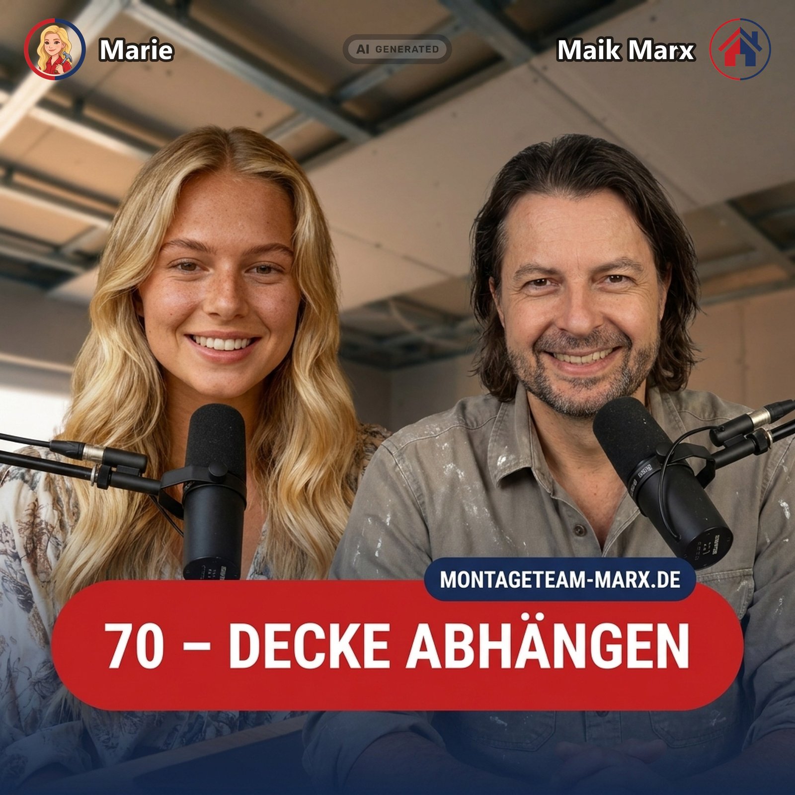 Cover der Podcast-Folge 70: Decke abhängen