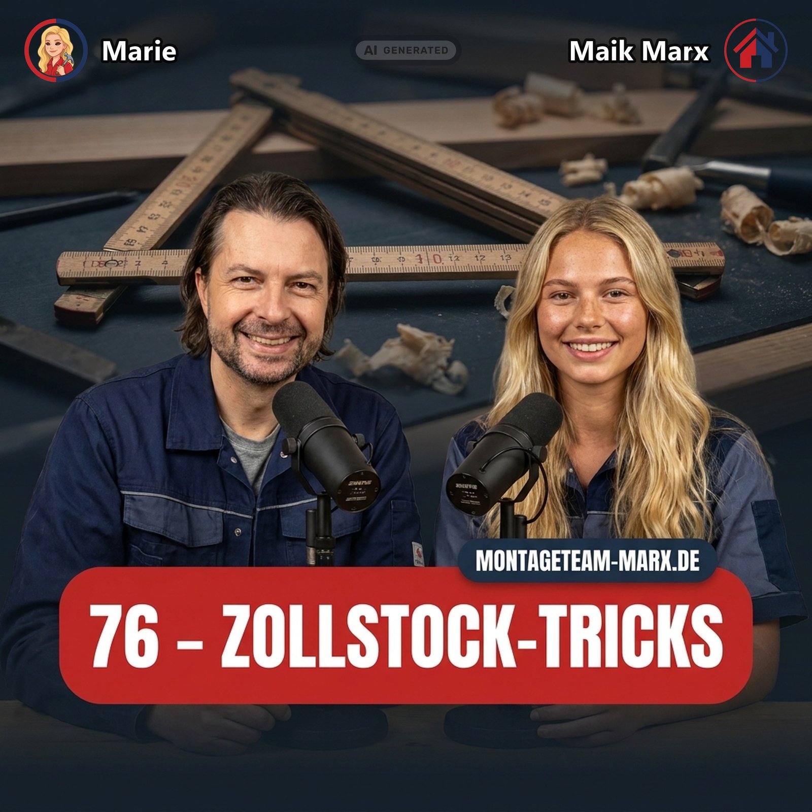 Cover der Podcast-Folge 76: Zollstock-Tricks