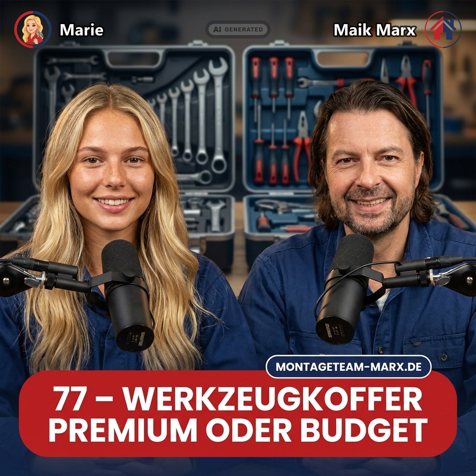 Cover der Podcast-Folge 77: Werkzeugkoffer Premium vs Budget