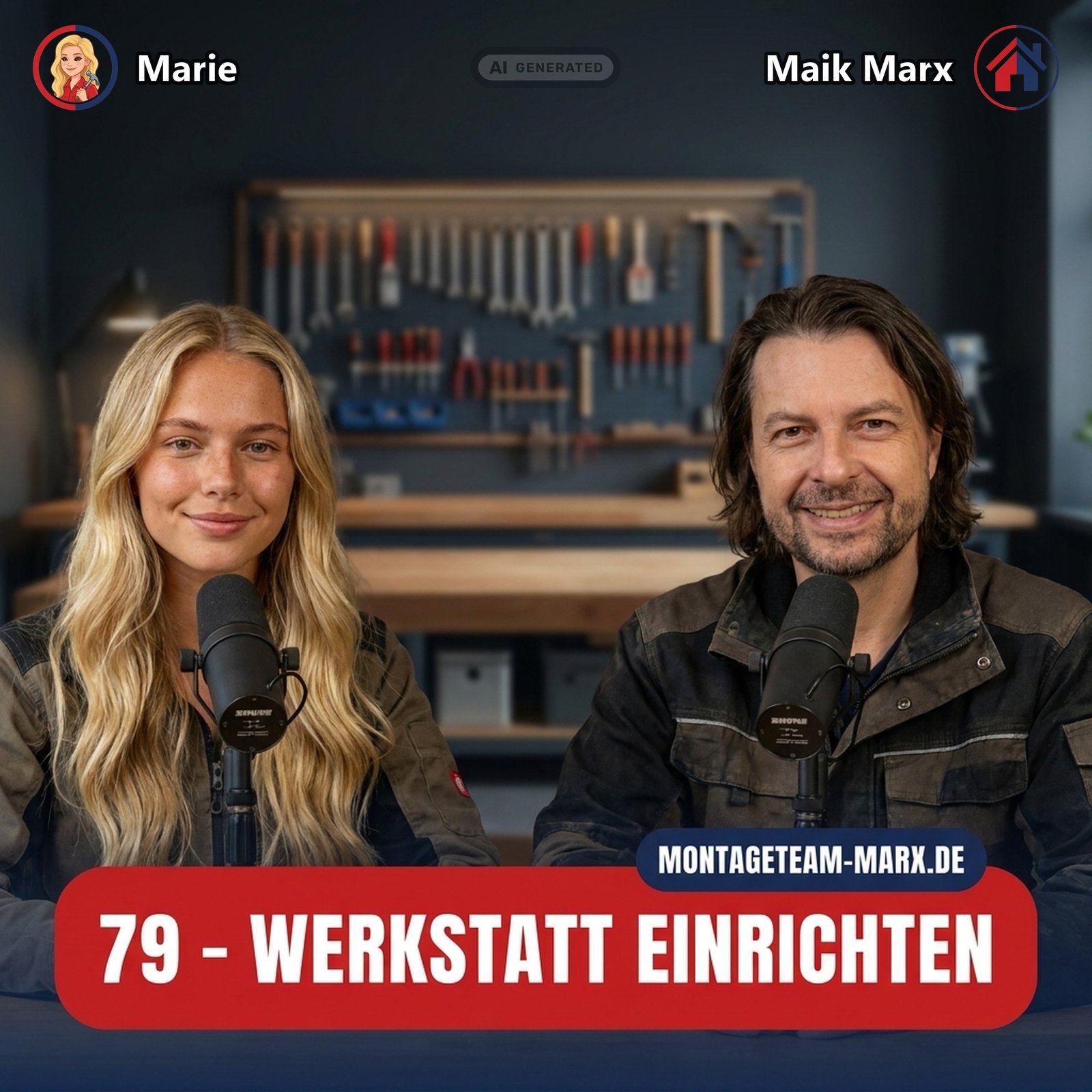 Cover der Podcast-Folge 79: Werkstatt einrichten