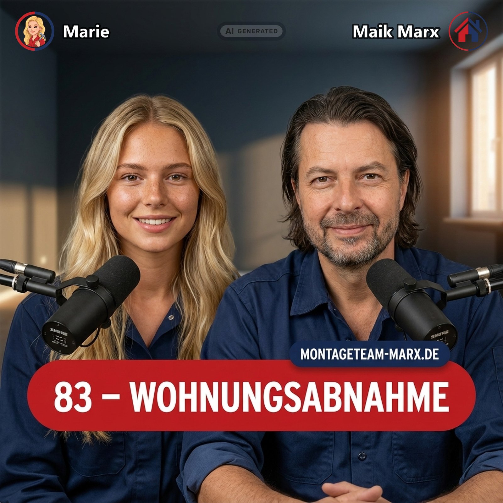 Cover der Podcast-Folge 83: Wohnungsabnahme