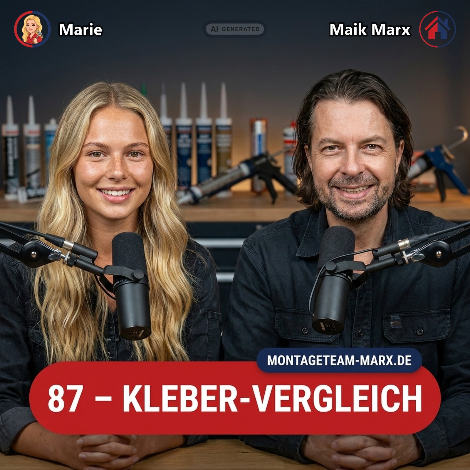 Cover der Podcast-Folge 87: Kleber-Vergleich