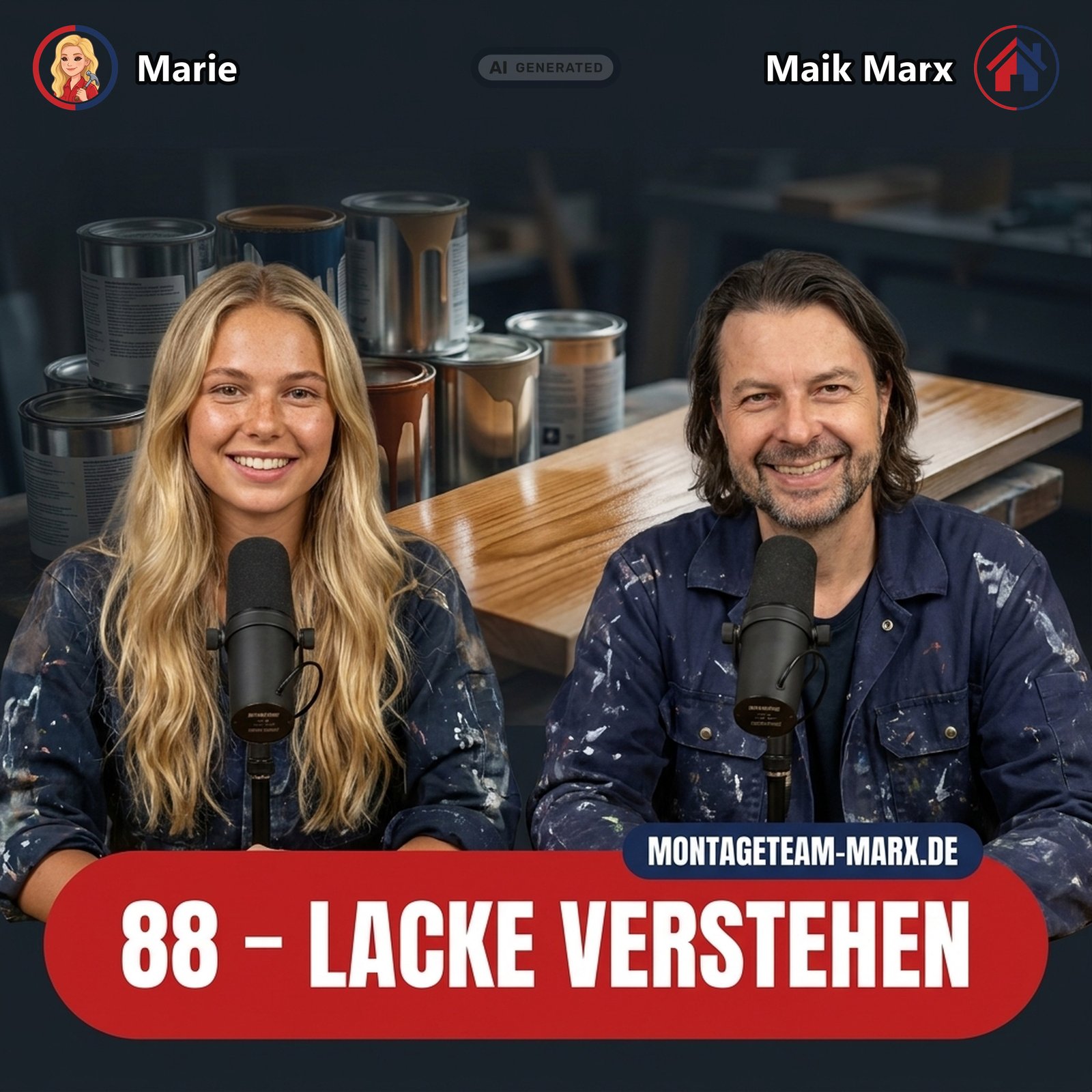 Cover der Podcast-Folge 88: Lacke verstehen