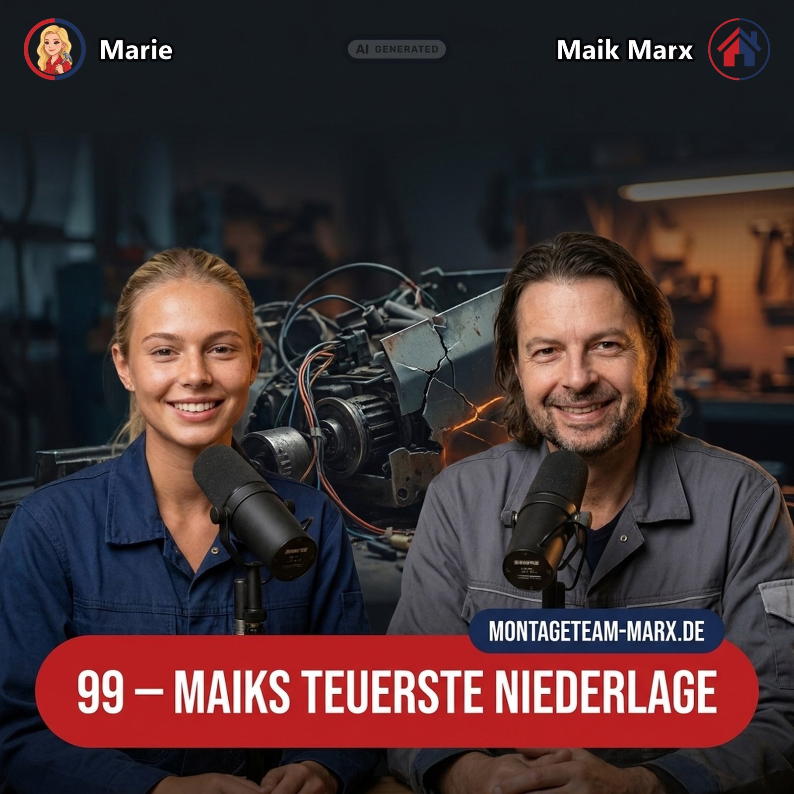 Cover der Podcast-Folge 99: Maiks teuerste Niederlage
